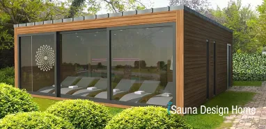 Prémium kültéri wellness szaunaház Prémium kültéri wellness szaunaház