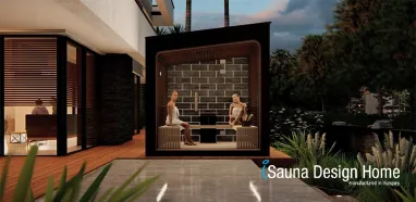 Minimalista szauna Minimalista szauna