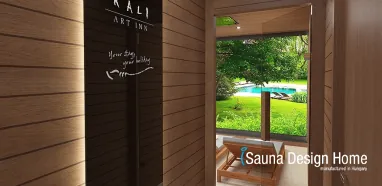 Wellness szaunaház Wellness szaunaház